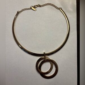 “Gold” statement necklace